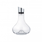 blomus ALPHA Dekantierkaraffe – Glas & Edelstahl mit Sieb