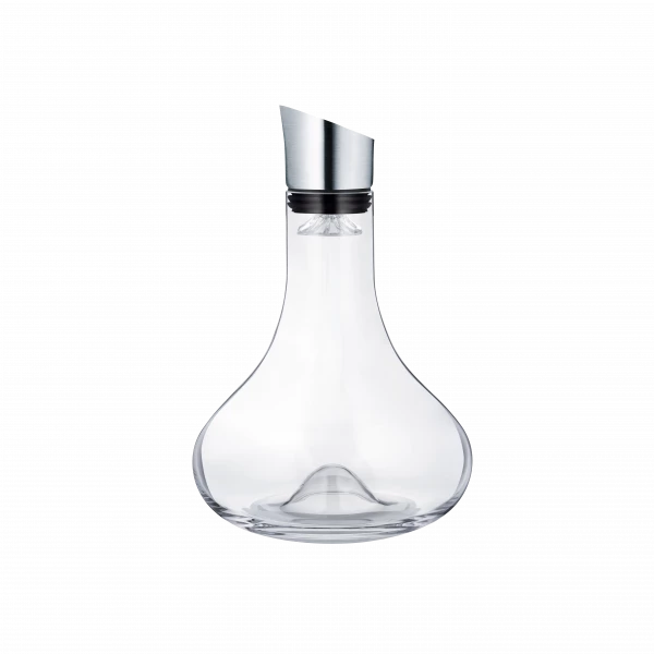 blomus ALPHA Dekantierkaraffe – Glas & Edelstahl mit Sieb