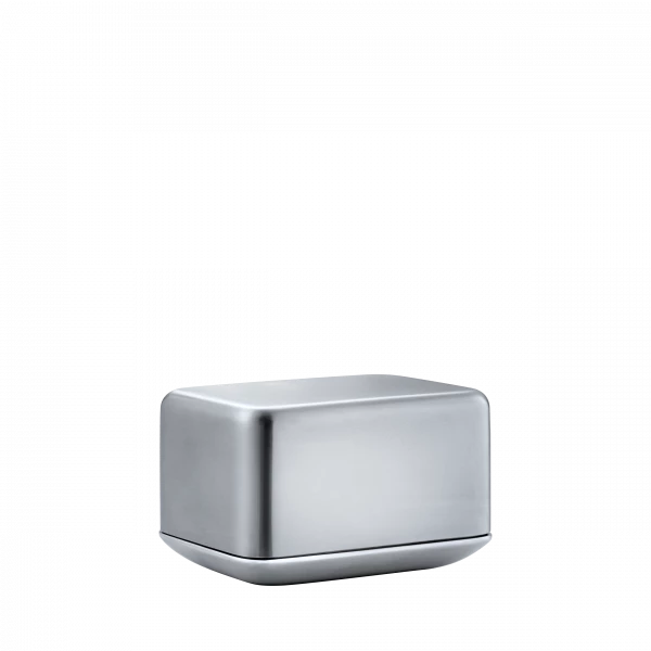 blomus BASIC Butterdose S – Edelstahl matt & poliert