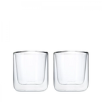 blomus NERO Kaffeeglas 2er-Set – doppelwandig, 200 ml