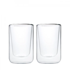 blomus NERO Thermo-Cappuccinoglas 2er-Set – 250 ml