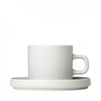 blomus PILAR Kaffeetasse mit Untertasse 2er-Set – Keramik
