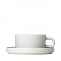 blomus PILAR Teetasse mit Untertasse – 2er-Set Keramik