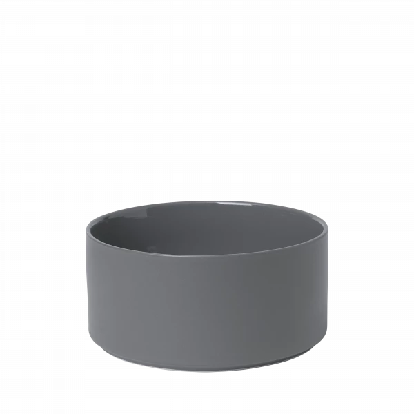 blomus PILAR Schale L – Dekoschale aus Keramik, Ø 20 cm