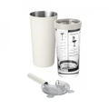 blomus LOUNGE Boston Shaker-Set 3-tlg, Edelstahl & Glas