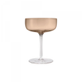 blomus FUUMI Sektschalen 4er-Set – mundgeblasenes Rauchglas