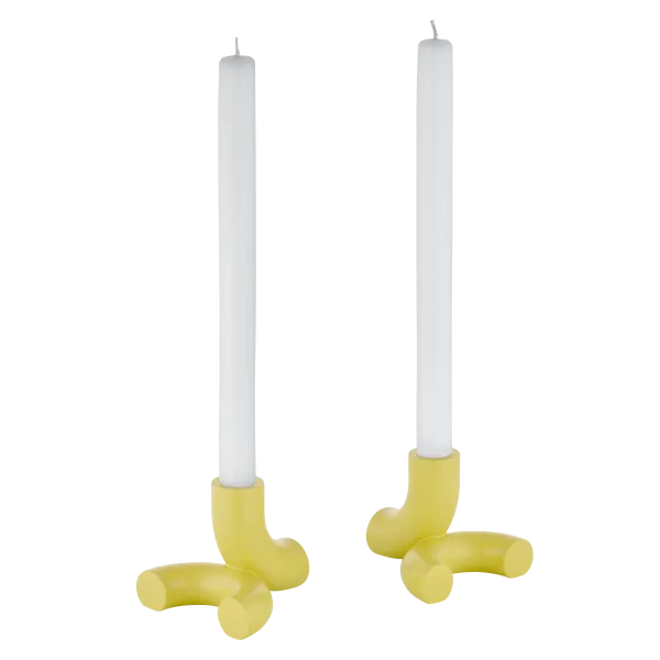 blomus DOODLE Kerzenhalter 2er-Set aus Polyresin