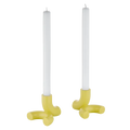 blomus DOODLE Kerzenhalter 2er-Set aus Polyresin