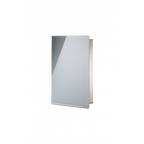 blomus VELIO Schlüsselkasten mit Glas-Magnettafel – Edelstahl