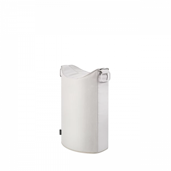 blomus FRISCO Wäschesammler – Aluminium, 65 L, Sand