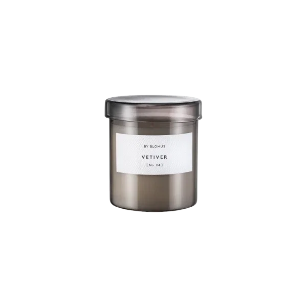 blomus VALOA Duftkerze Vetiver – Sojanaturwachs, Glas