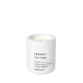 blomus FRAGA Duftkerze French Cotton – Beton, Soja Naturwachs