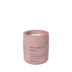blomus FRAGA Duftkerze Sea Salt & Sage – Sojawachs