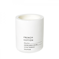 blomus FRAGA Duftkerze French Cotton – Beton, Soja Naturwachs