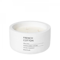 blomus FRAGA Duftkerze XL – French Cotton, Lily White