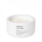 blomus FRAGA Duftkerze XL – French Cotton, Lily White