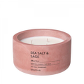 blomus FRAGA Duftkerze XL Sea Salt & Sage – Withered Rose