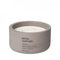 blomus FRAGA Duftkerze XL Royal Leather – Satellite