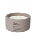 blomus FRAGA Duftkerze XL Royal Leather – Satellite