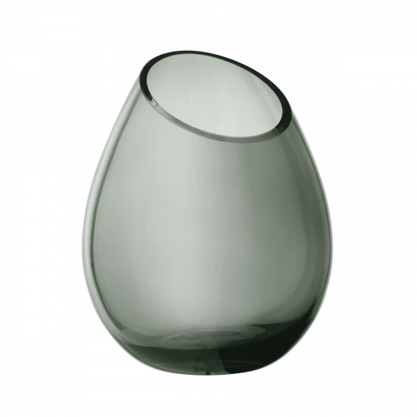 blomus DROP Glasvase – Tropfenform aus farbigem Glas