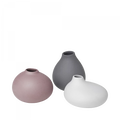 blomus NONA Mini-Vasen 3er-Set – Porzellan