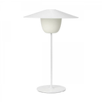 blomus ANI LAMP Mobile LED-Tischleuchte – Aluminium, IP44