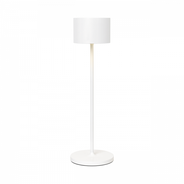 blomus FAROL Akku LED-Tischleuchte – Aluminium, IP54, outdoor