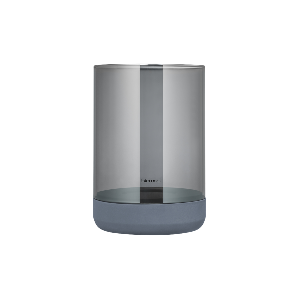 blomus CALMA Windlicht aus Beton und Glas