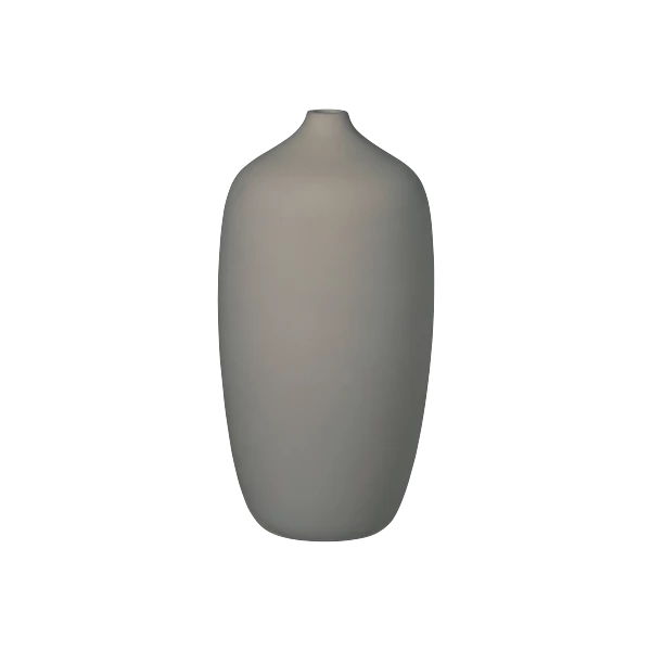 blomus CEOLA Keramikvase – matt-rau glasierte Oberfläche