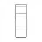 blomus MODO Handtuchleiter – Stahl titanbeschichtet, 170 cm
