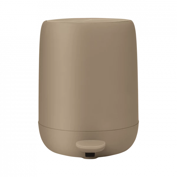 blomus SONO Treteimer aus Kunststoff mit Pedalmechanismus – Silikon