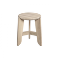 blomus ELI Sitzhocker – Massiveiche, 45 cm Sitzhöhe