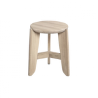 blomus ELI Sitzhocker – Massiveiche, 45 cm Sitzhöhe