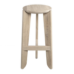 blomus ELI Barhocker – Massiveiche, 75 cm Sitzhöhe