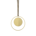 blomus KITAI Weihnachtskugeln 4er-Set – Gold, Glas & Messing