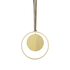 blomus KITAI Weihnachtskugeln 4er-Set – Gold, Glas & Messing