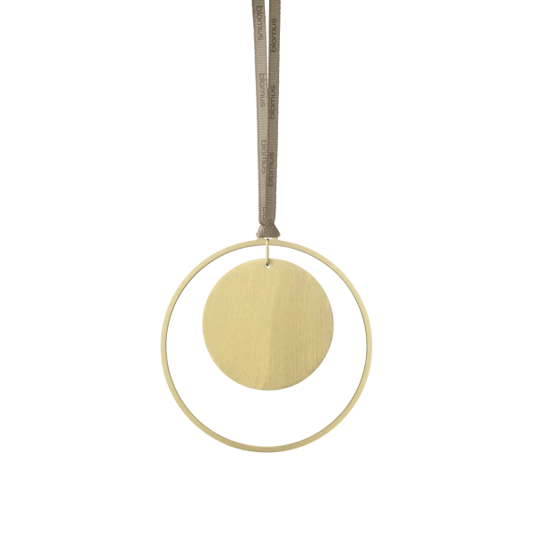 blomus KITAI Weihnachtskugeln 4er-Set – Gold, Glas & Messing