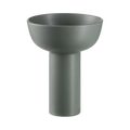 blomus MIYABI Vase aus Steingut – skulpturale Form