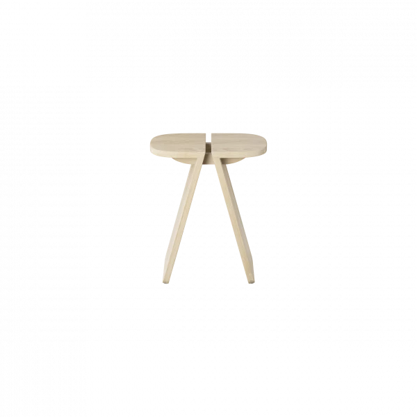 blomus AVIO Hocker – Massivholz Eiche, kompakter Sitzhocker