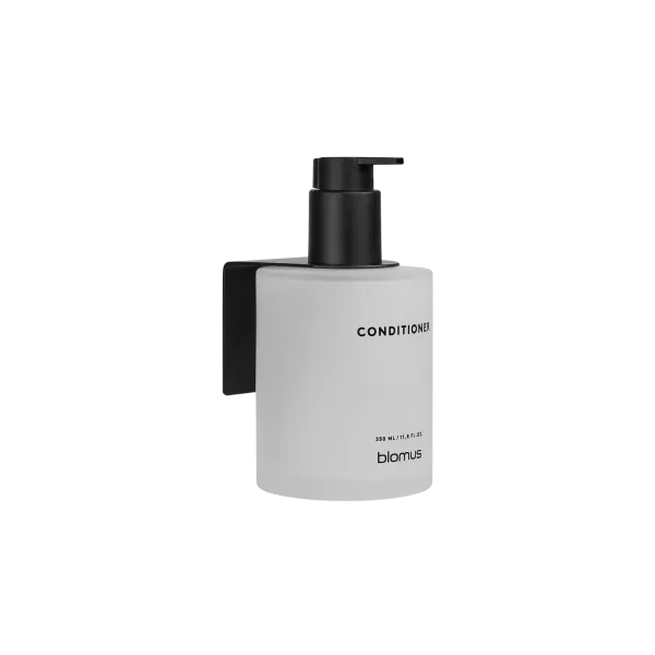 blomus KIREI Conditioner-Glasflasche – Wandhalterung zum Kleben