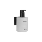 blomus KIREI Shampoo-Glasflasche – Wandhalterung zum Kleben