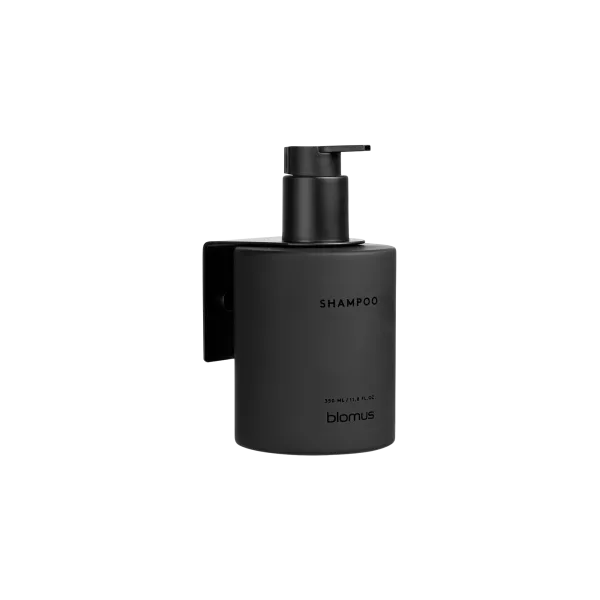 blomus KIREI Shampoo-Glasflasche – Wandhalterung zum Schrauben