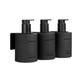 blomus KIREI Glasflaschen 3er Set – Shampoo-Dispenser