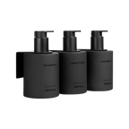 blomus KIREI Glasflaschen 3er Set – Shampoo-Dispenser