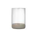 blomus CALMA Windlicht aus Beton und Glas