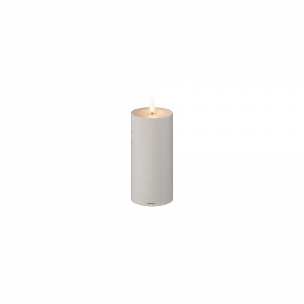 blomus NOCA LED-Kerze L Mourning Dove – Outdoor IP44