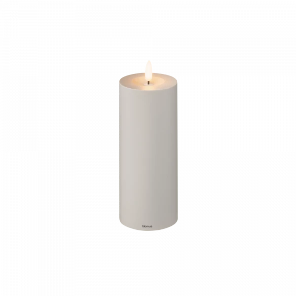 blomus NOCA LED-Kerze Mourning Dove – XL, IP44, Indoor/Outdoor