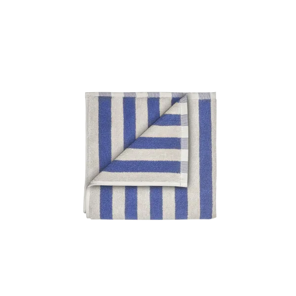 blomus ARTO Stripe Handtuch aus Bio-Baumwolle – breite Streifen