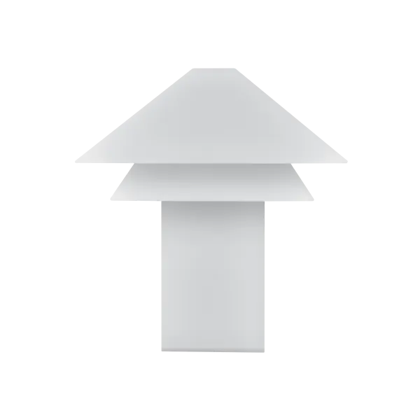 blomus SANAKA Akku LED-Leuchte – Kunststoff, Silikon, Weiß