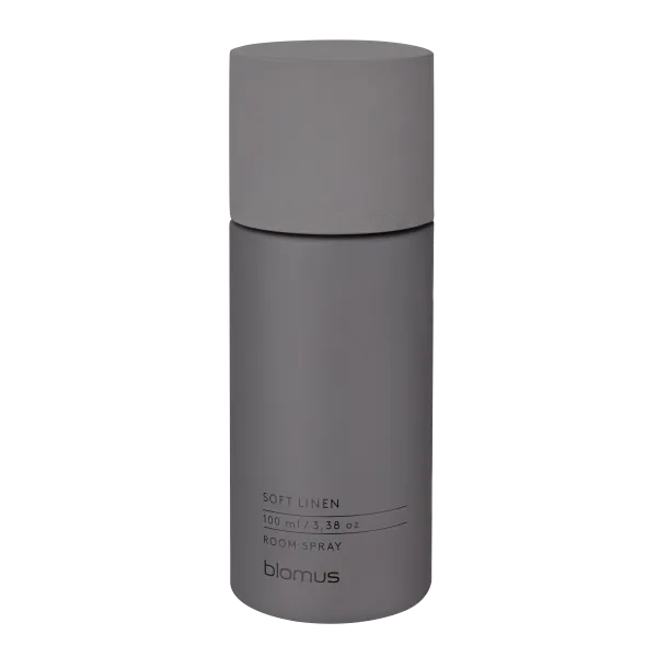 blomus FRAGA Raumspray Soft Linen – 100 ml, Betongehäuse